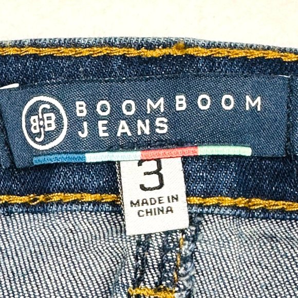 Boom Boom Jeans Slim Straight w/Embellished Cuff - NWT - Picture 5 of 7